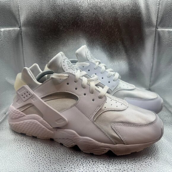 mens white huaraches size 10